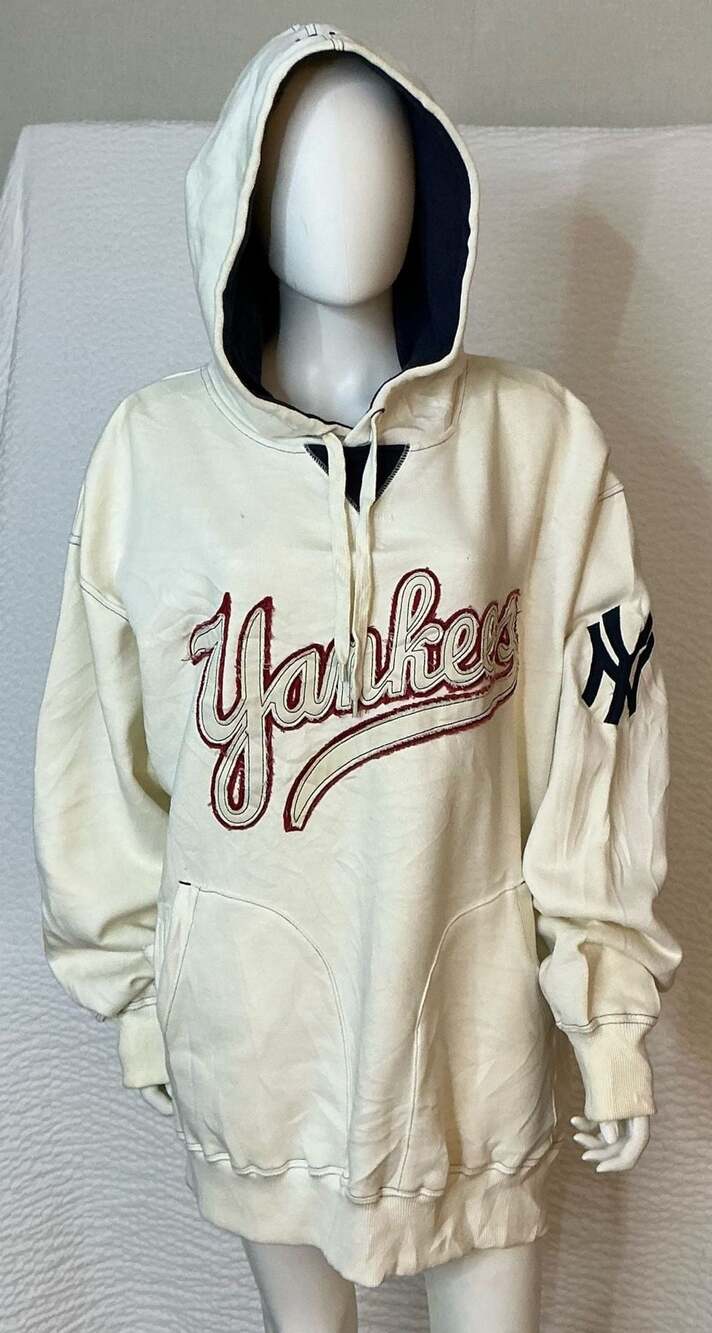Vintage New York Yankees 2008 Cooperstown Collection Hoodie Size XL